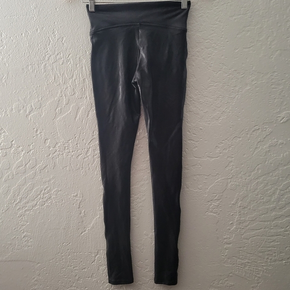 Spanx Faux Leather Leggings XS - Picture 2 of 4